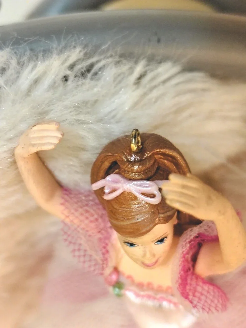 Hallmark Keepsake Ornament 'Flower Ballerina Barbie' from 2007